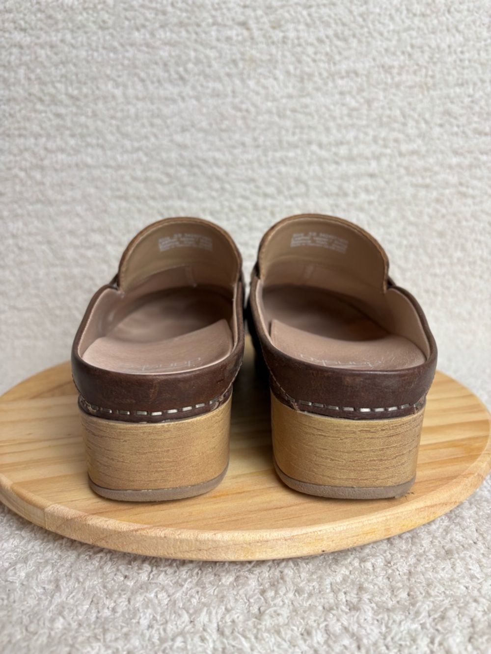 Dansko Shoes Womens 39 US 8.5-9 Brown Bel Oiled Penny Loafer Slip On Clogs - Picture 11 of 16